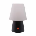 Rechargeable LED Lamp in Colored Plastic for Indoor or Outdoor - Fungostar Viadurini