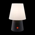 Rechargeable LED Lamp in Colored Plastic for Indoor or Outdoor - Fungostar Viadurini