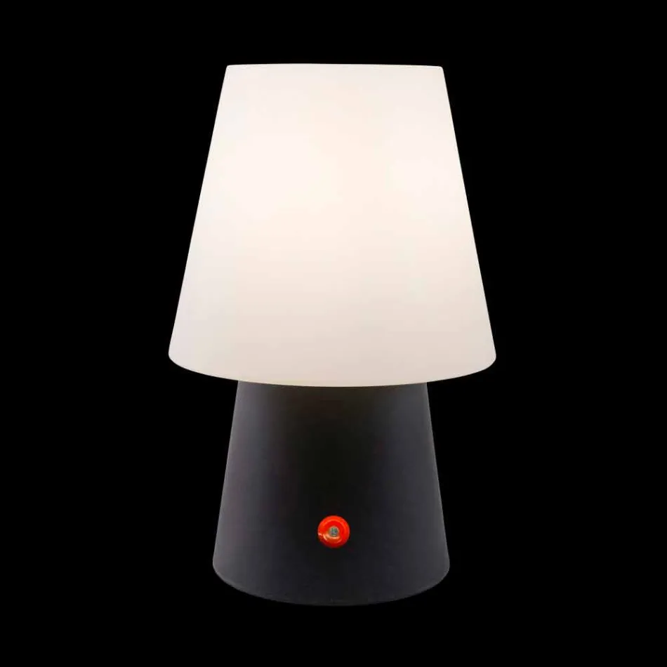 Rechargeable LED Lamp in Colored Plastic for Indoor or Outdoor - Fungostar Viadurini