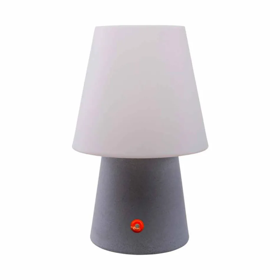 Rechargeable LED Lamp in Colored Plastic for Indoor or Outdoor - Fungostar Viadurini