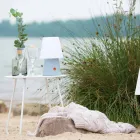 Rechargeable LED Lamp in Colored Plastic for Indoor or Outdoor - Fungostar Viadurini