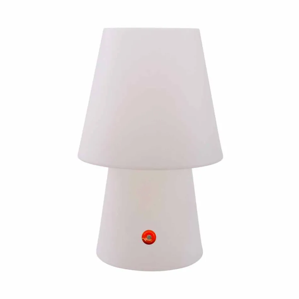 Rechargeable LED Lamp in Colored Plastic for Indoor or Outdoor - Fungostar Viadurini