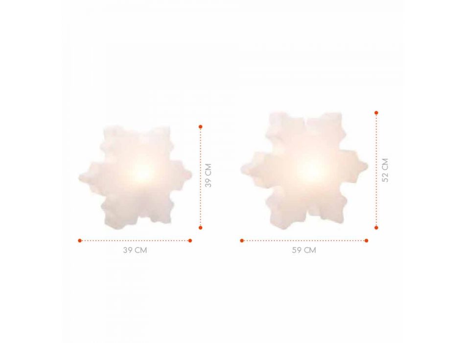 Led Lamp, Solar or E27 Crystal Design for Indoor or Outdoor - Nevestar Viadurini