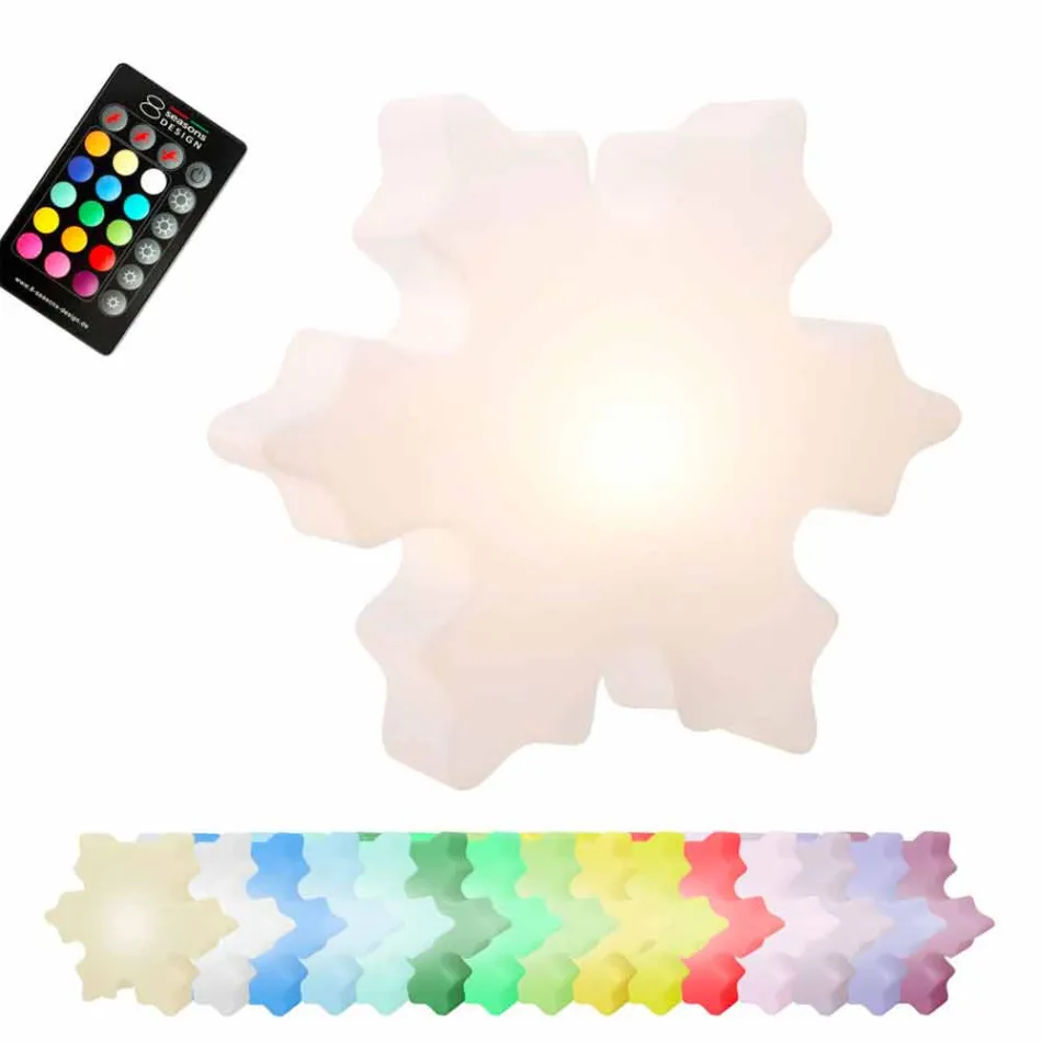 Led Lamp, Solar or E27 Crystal Design for Indoor or Outdoor - Nevestar Viadurini