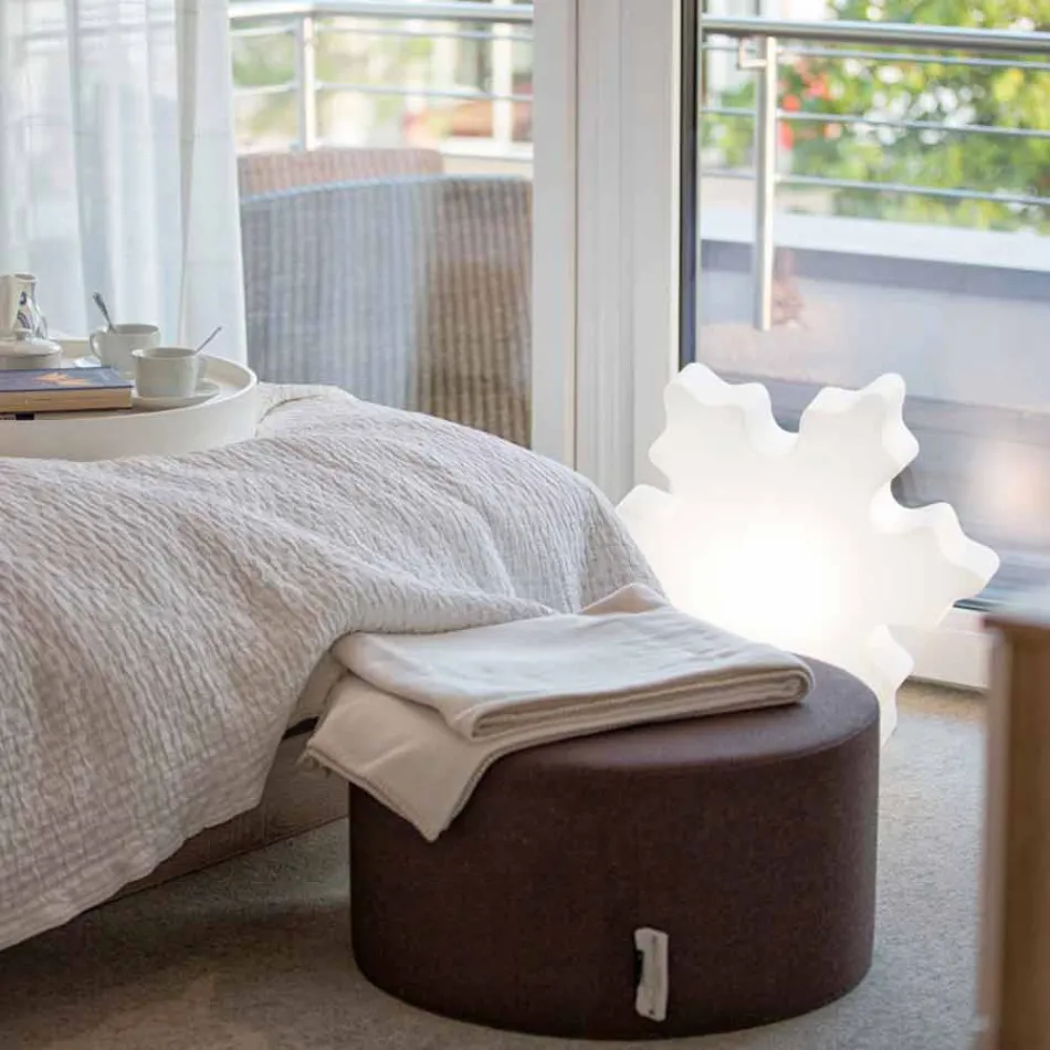 Led Lamp, Solar or E27 Crystal Design for Indoor or Outdoor - Nevestar Viadurini