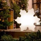 Led Lamp, Solar or E27 Crystal Design for Indoor or Outdoor - Nevestar Viadurini
