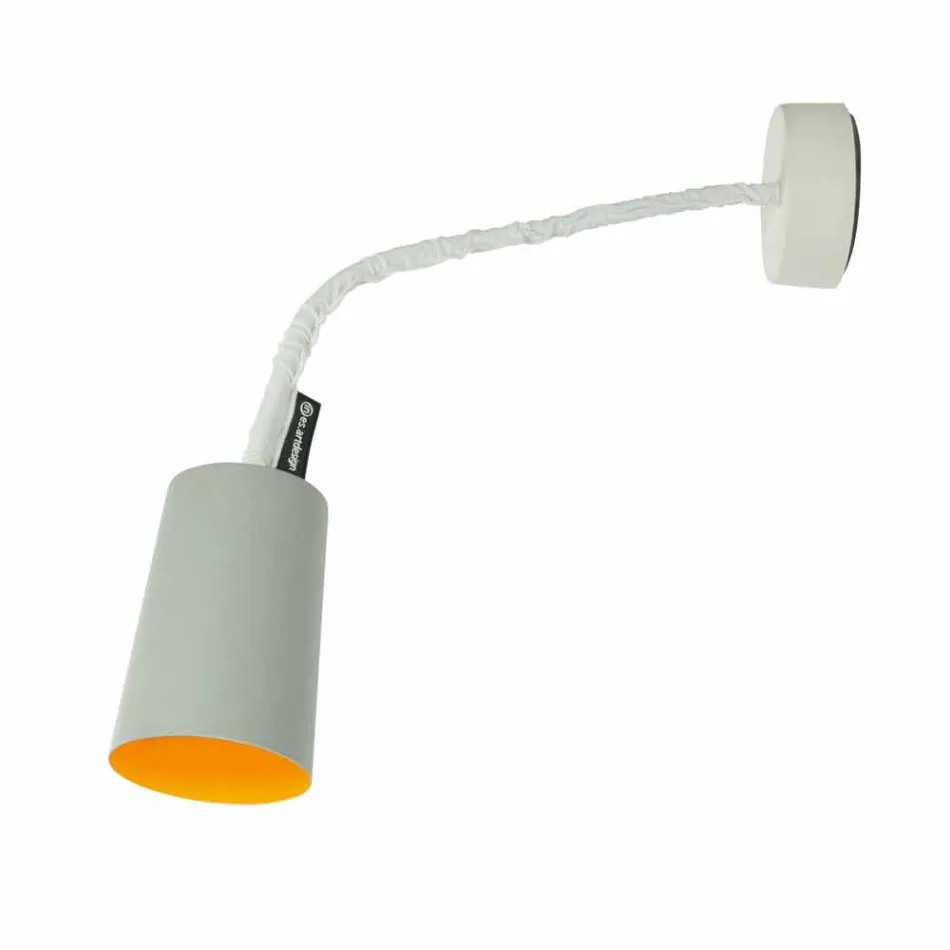 Design wall lamp In-es.artdesign Paint in Painted concrete Viadurini