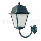 Outdoor Wall Lamp in Aluminum and Glass Made in Italy - Doroty Viadurini