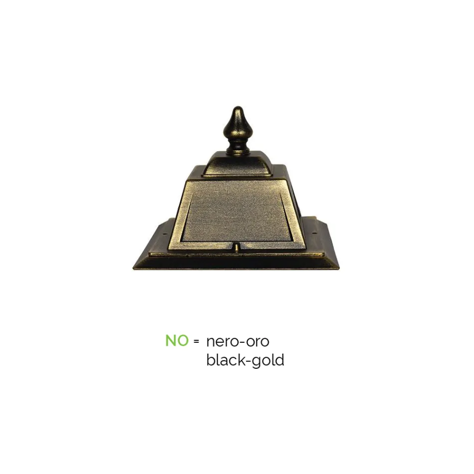 Vintage Aluminum Outdoor Wall Lamp Made in Italy - Doroty Viadurini