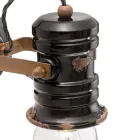 Wall Lamp in Iron and Industrial Handmade Ceramic - Urban Viadurini