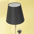 Design Floor Lamp in Steel, Ash and Brass Made in Italy - Pitulla Viadurini