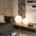Modern floor / table ball lamp Slide Globo, produced in Italy