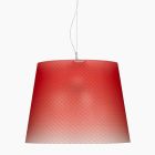 Pendant lamp 3 lights in polycarbonate design, diam.66, Rania Viadurini