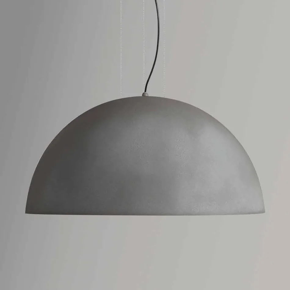 Pendant lamp bicolor steel, Ø50xh.25xL.cavo100cm, Grace Viadurini