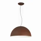 Pendant lamp bicolor steel, Ø50xh.25xL.cavo100cm, Grace Viadurini