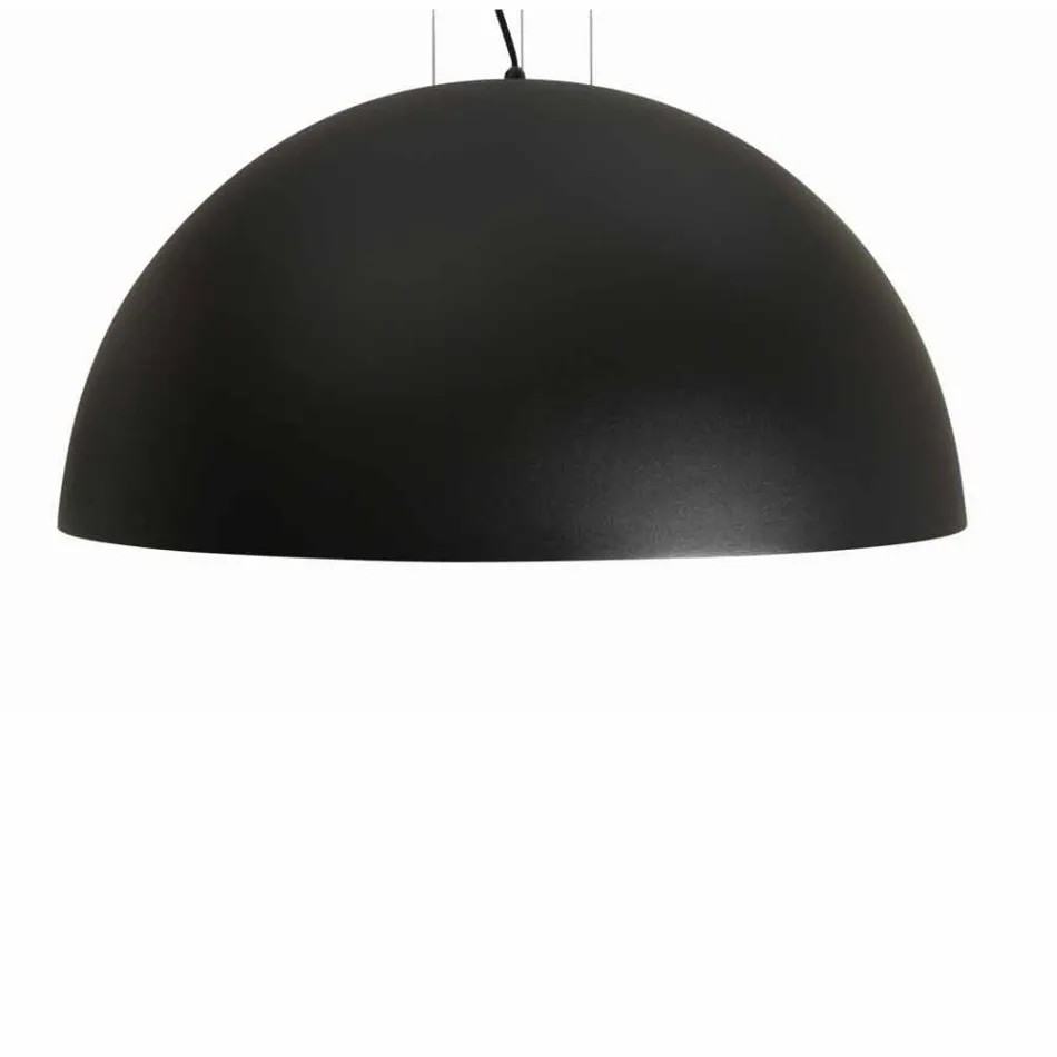 Pendant lamp bicolor steel, Ø50xh.25xL.cavo100cm, Grace Viadurini