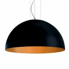 Pendant lamp bicolor steel, Ø50xh.25xL.cavo100cm, Grace Viadurini