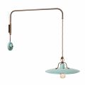 Country suspension lamp with adjustable arm Sally