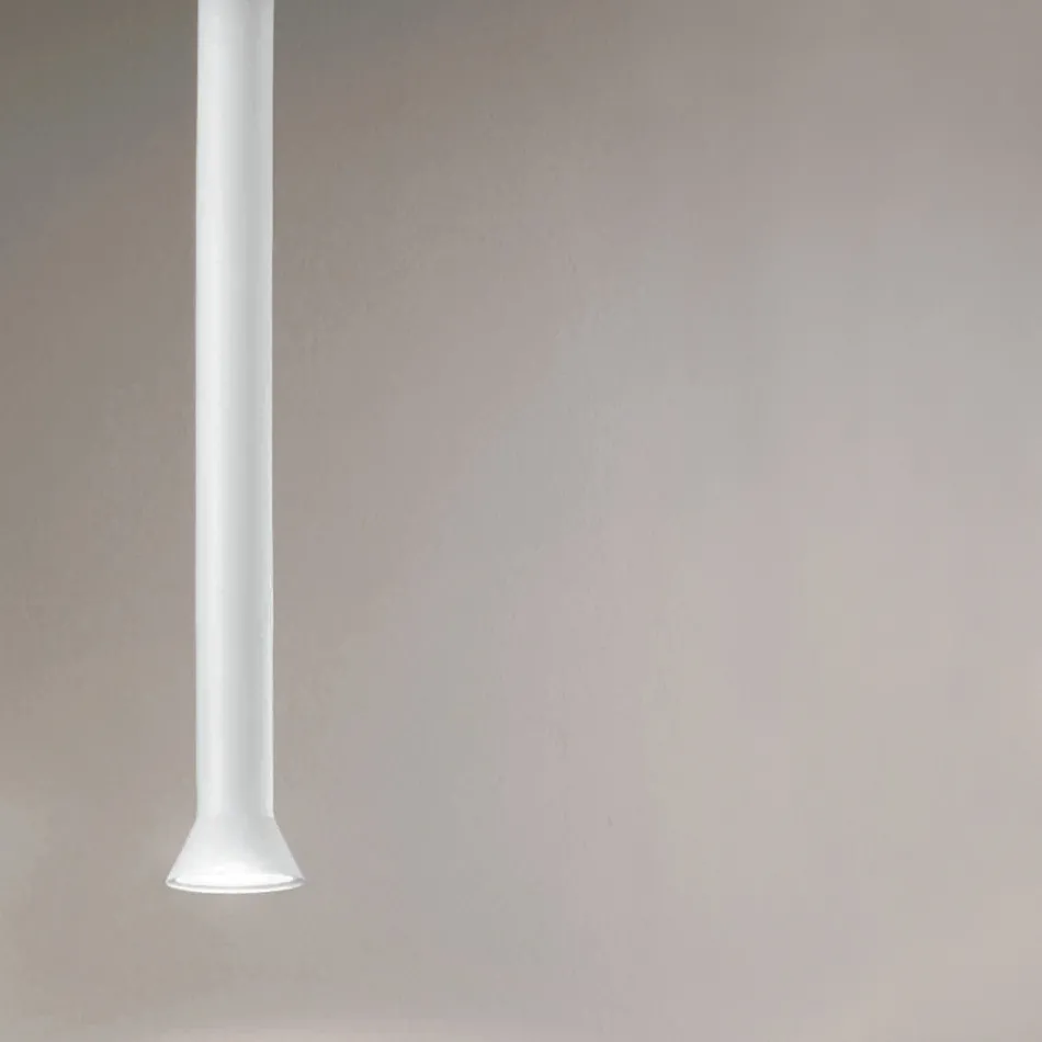 Suspension Lamp with Metal Frame and Adjustable Cables - Birch Viadurini