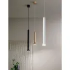 Suspension Lamp with Metal Frame and Adjustable Cables - Birch Viadurini