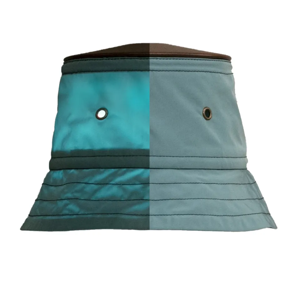 Suspension Lamp with Polyester Lampshade Made in Italy - Toscot Junction Viadurini