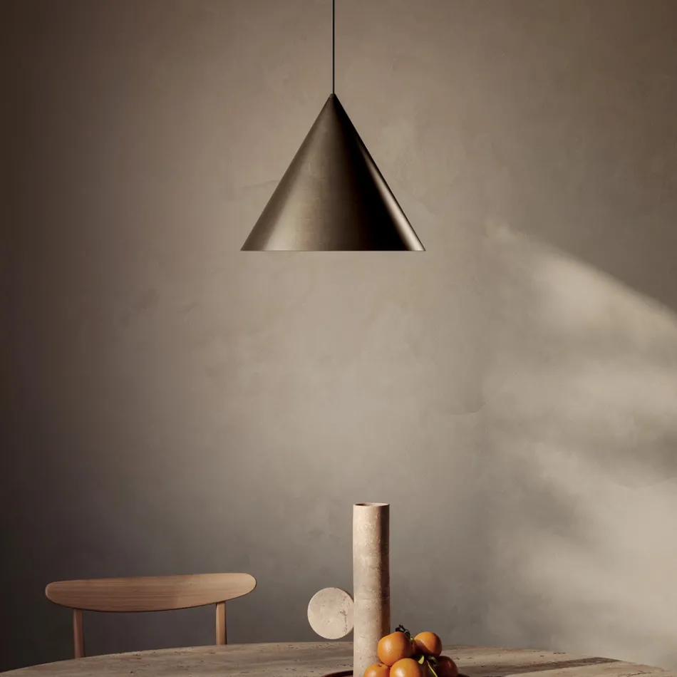Indoor Pendant Lamp in Graphene or Morocco Made in Italy - Rain Viadurini