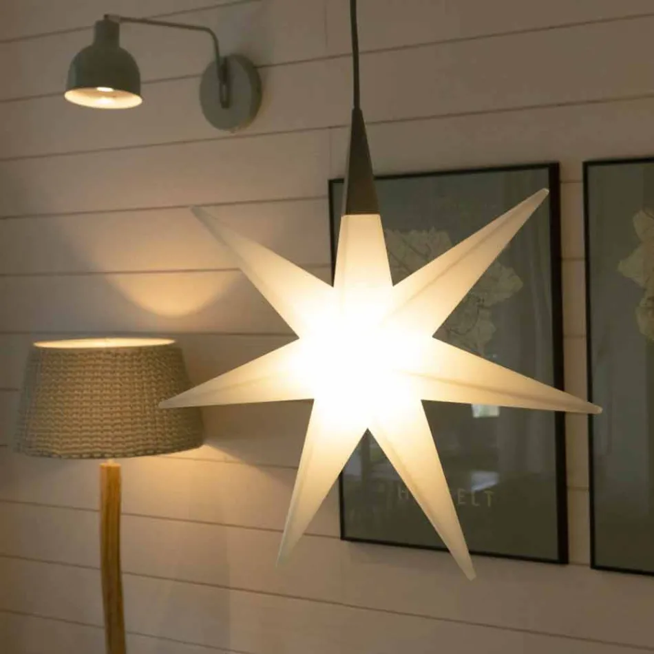 Indoor Suspension Lamp Led Modern Design Star - Pandistar Viadurini