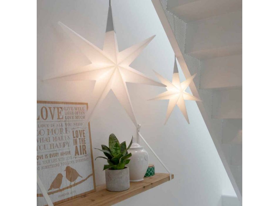 Indoor Suspension Lamp Led Modern Design Star - Pandistar Viadurini