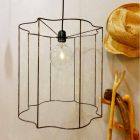 Design suspension / floor lamp with Cigno cage Viadurini