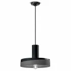Retro Style Suspension Lamp in Colored Ceramic - Ferroluce Pi Viadurini