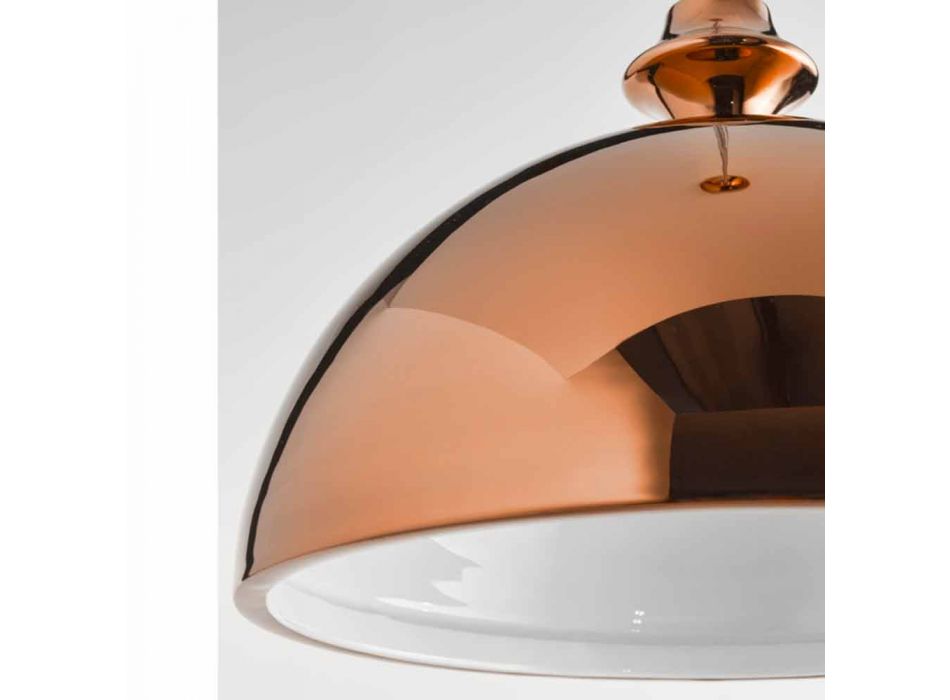 Design pendant lamp in ceramics The Lustri 8 Viadurini