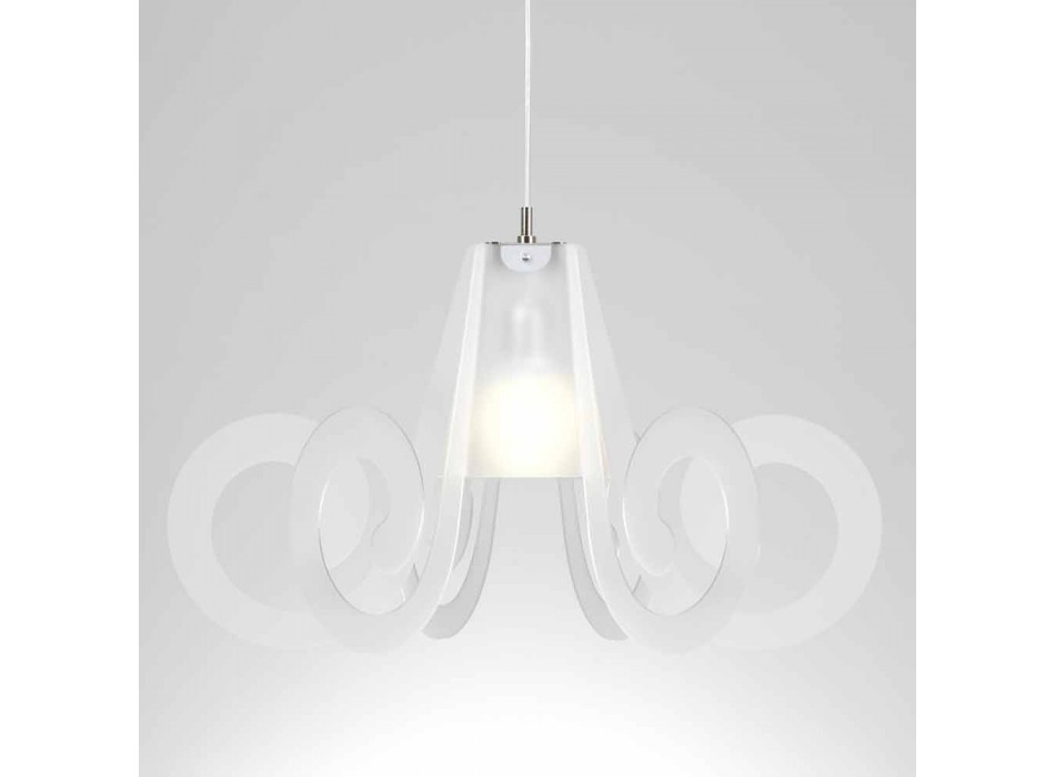 Design pendant lamp in methacrylate diaries 75 cm Rania Viadurini