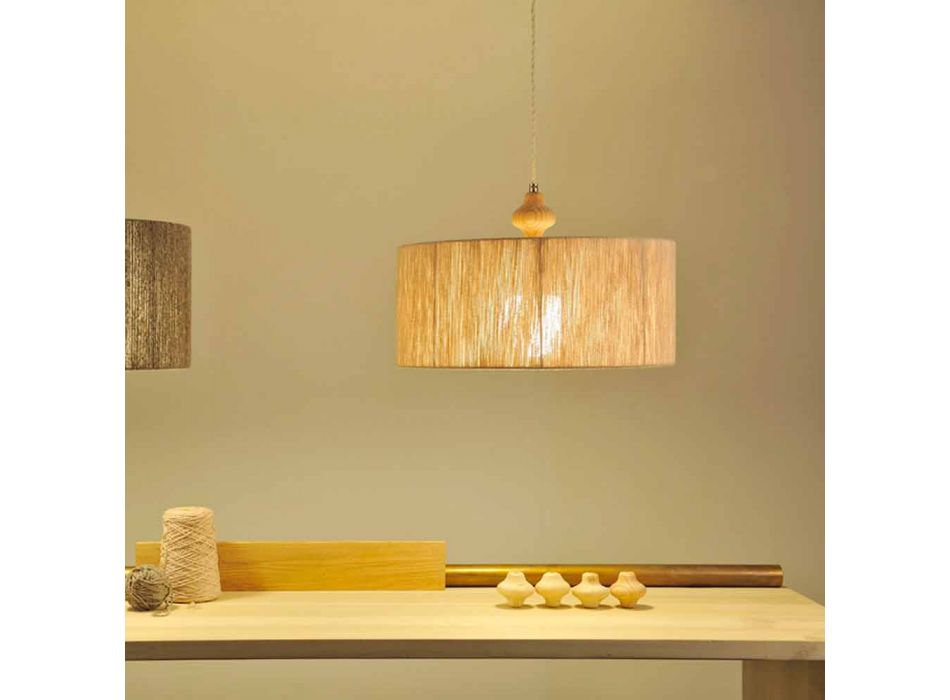 Modern design pendant lamp Bois, 400 cm cable Viadurini