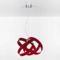 Modern design pendant lamp Ferdi, diam 56 cm, made of methacrylate