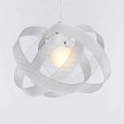 Modern design pendant lamp in methacrylate, Diam. 6cm Ferdi Viadurini