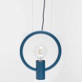 Design Suspension Lamp in Steel Made in Italy - Delizia