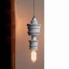 Design Suspension Lamp in Ceramic 3 Finishes Made in Italy - Futurism Viadurini