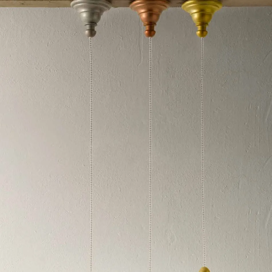 Ceramic Suspension Lamp Design - Fate Aldo Bernardi Viadurini