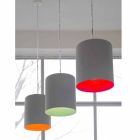 Design suspension lamp In-es.artdesign Bin Painted concrete Viadurini