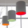 Design suspension lamp In-es.artdesign Bin Painted concrete