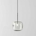 Design Suspension Lamp in Metal and Glass Made in Italy - Donatina