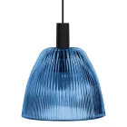 Design Pendant Lamp in Venetian Glass Made in Italy - Sapphire Viadurini