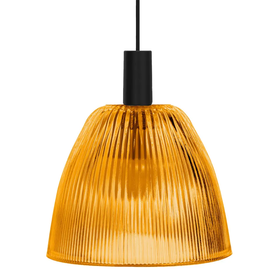 Design Pendant Lamp in Venetian Glass Made in Italy - Sapphire Viadurini