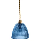 Design Pendant Lamp in Venetian Glass Made in Italy - Sapphire Viadurini