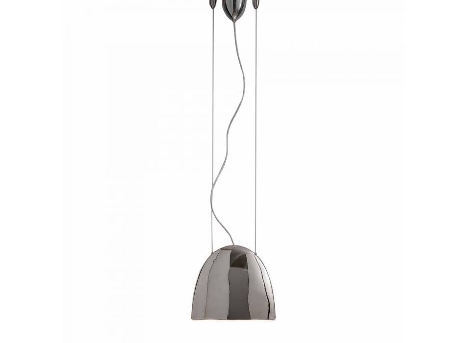 Suspension Lamp of Modern Design in Ceramics - Sfogio Aldo Bernardi Viadurini