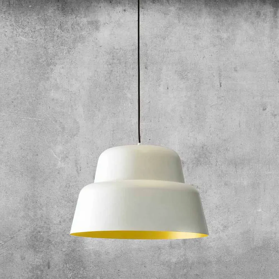 Modern Aluminum Suspension Lamp - Cappadocia Aldo Bernardi Viadurini