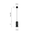 Suspension Lamp in Powder Coated Aluminum and Adjustable Cable - Buxus Viadurini