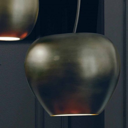 Cherry-Shaped Ceramic Suspension Lamp Made in Italy - Cherry Viadurini