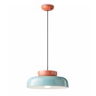 Suspension Lamp in Bicolor Ceramic Made in Italy - Corcovado Viadurini
