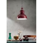 Industrial Design Colored Ceramic Suspension Lamp - Gennina Viadurini